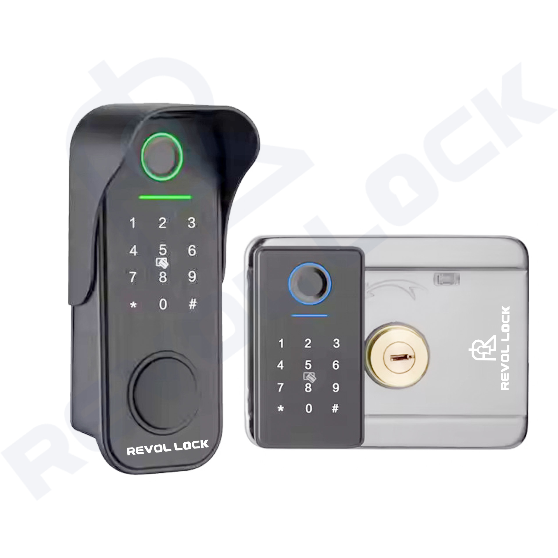 Khóa vân tay dùng pin hai chiều chống nước RV-FB07DW
